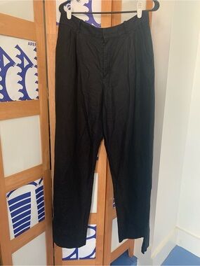 Gap 365 high rise linen blend trouser